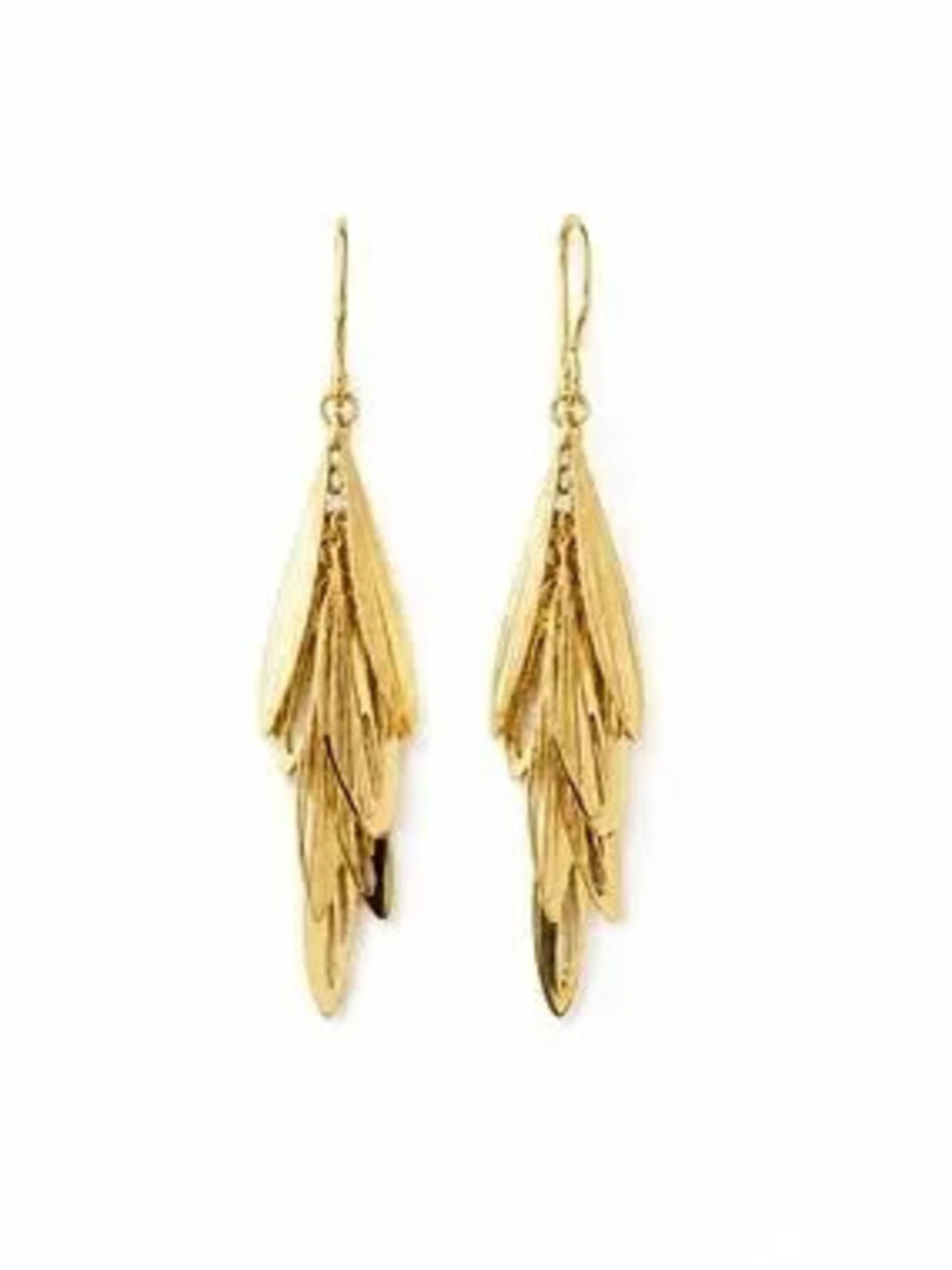 Gold Tassel Earrings ( 7569)